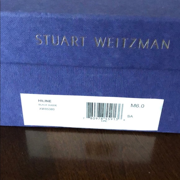 Stuart Weitzman Hiline black suede over the knee - Picture 4 of 9